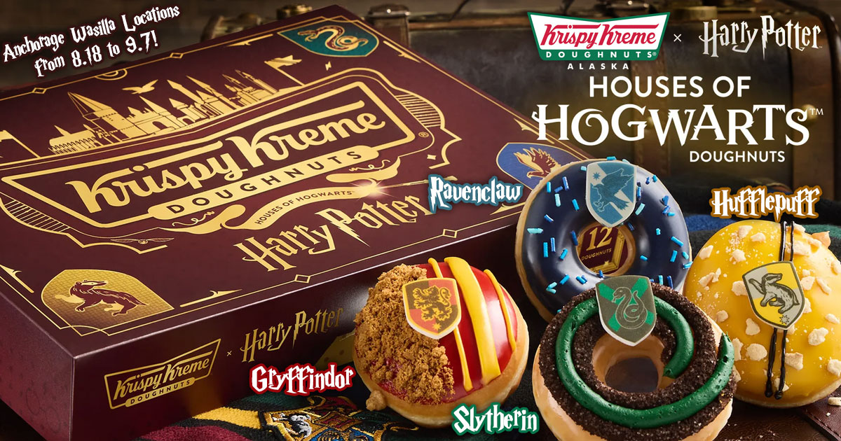 Harry Potter Krispy Kreme House's of Hogwarts